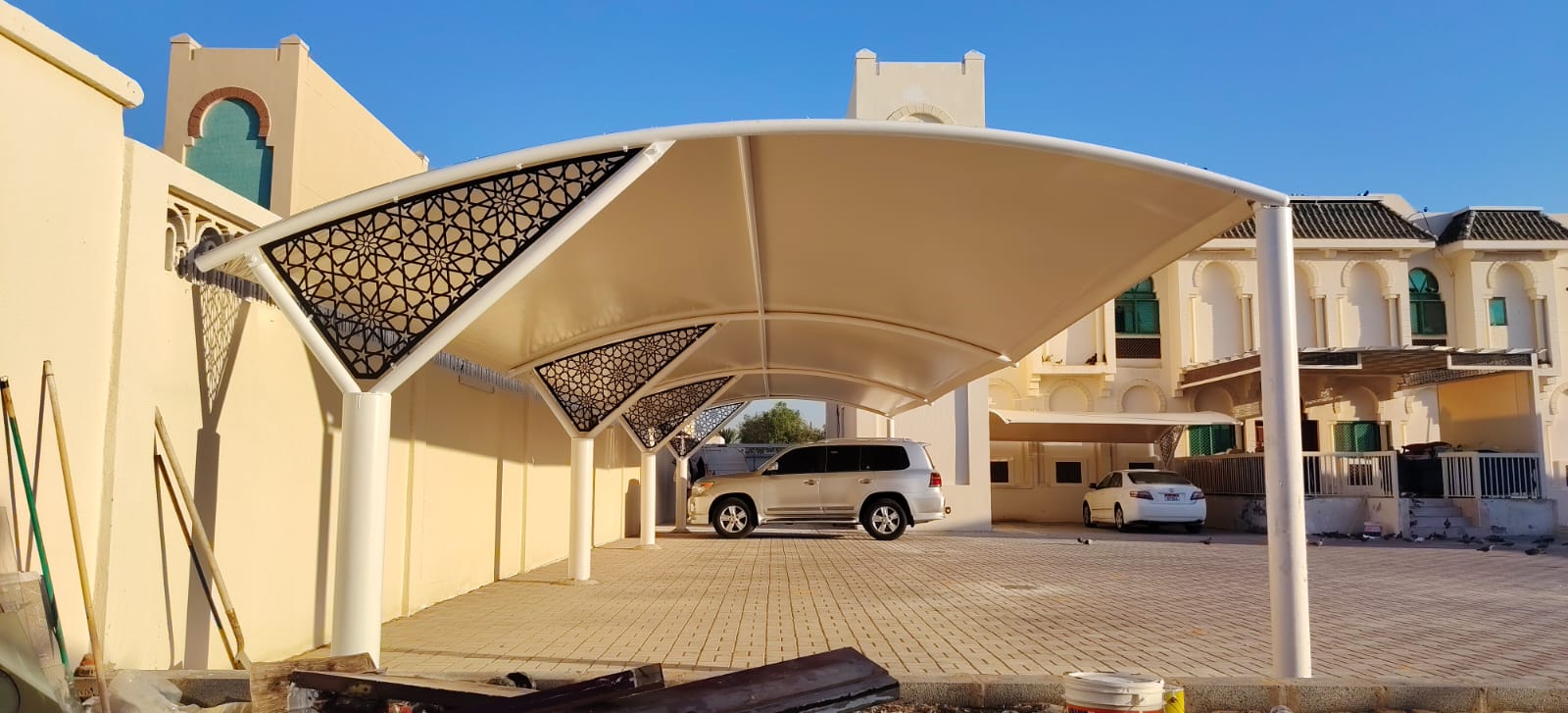 Car parking shades Sharjah UAE