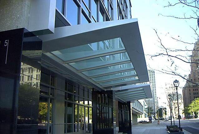 Entrance canopy structure