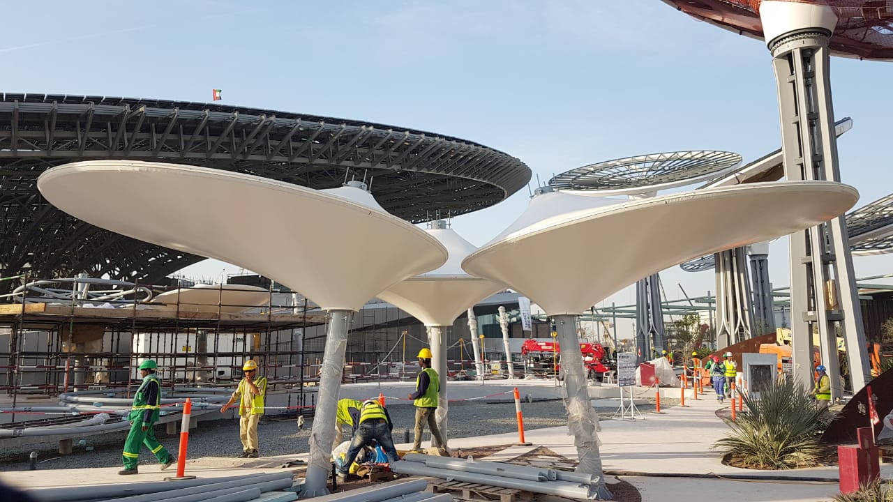 School outdoor classroom canopy