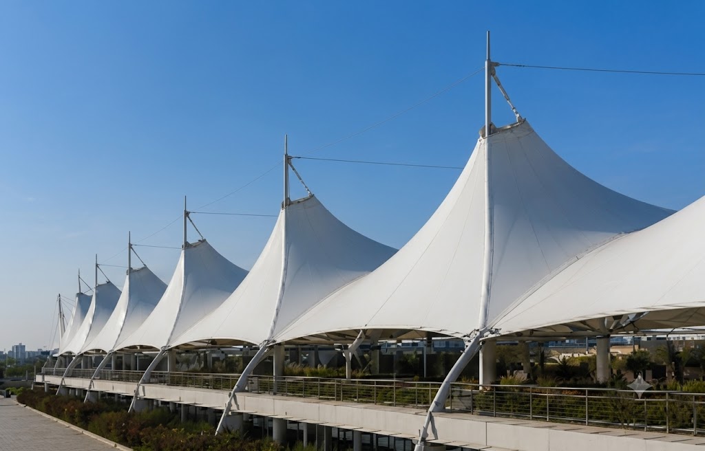 Architectural tensile structure